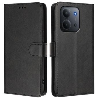 Capa Clássica Flip ZURSANA para Xiaomi Redmi 15C 5G com Bloqueio RFID  | Preto - 1