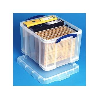 Caixa De Armazenamento Really Useful Boxes Transparente Polipropileno 48 (A) X 39 (P) X 31 (H) Cm - 1