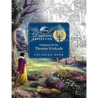 Disney Dreams Collection Thomas Kinkade Studios Coloring Book - 1