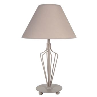Candeeiro de Mesa Tosel CAP FERRAT 63837 Taupe Escovado - 1