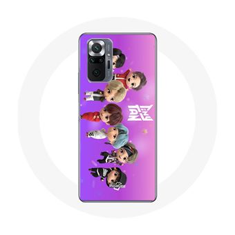 Capa Maniacase para Xiaomiredmi Note 10 Pro Bts Tinytan Animação Anexar Rm Jin Suga J-Hope Jimin Jungkook Ev Mic Drop Dança - 1
