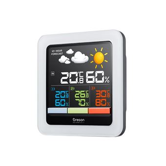 Estações meteorológicas digitais Oregon Scientific RAR502SX estação meteorológica digital Branco LCD Bateria