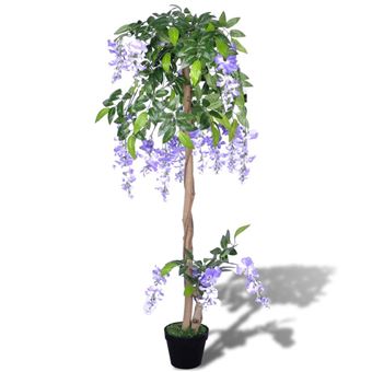 Planta Glícinia vidaXL com vaso 120 cm - 1