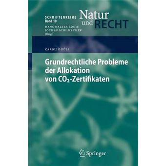 Grundrechtliche Probleme der Allokation Von Co2-Zertifikaten - Paperback / softback - 0 - 1