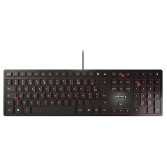 Teclado com Fios CHERRY KC 6000 Slim | Idioma: Francês | Preto - 1