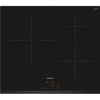 Placa de Indução Siemens iQ100 EU63KBJB5E | Elétrica | 59.2 cm | 3 Zonas | Preto - 1