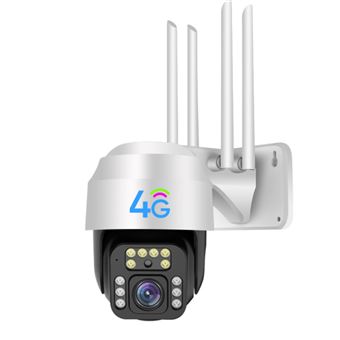 Câmara de Vigilância Bricotail | Wifi | 360º | 1080P | Visão Noturna | Áudio Bidirecional - Branco - 1
