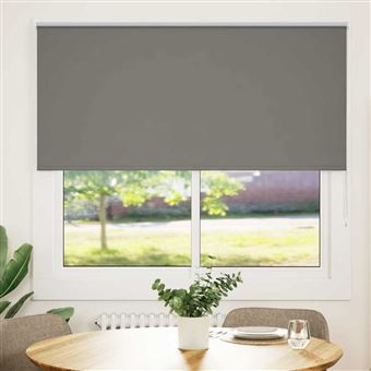 Persiana de enrolar vidaXL | 160x130 cm | largura tecido 156,6cm | poliéster - 1