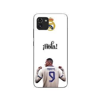 Capa Maniacase para Samsung Galaxy A03 Kylian Mbappe Real Madrid 9 Hola - 1