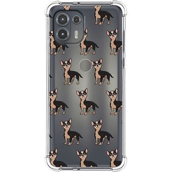 Capa Tumundosmartphone de silicone anti-choque para Motorola Edge 20 Lite design Dogs 11 desenhos - 1
