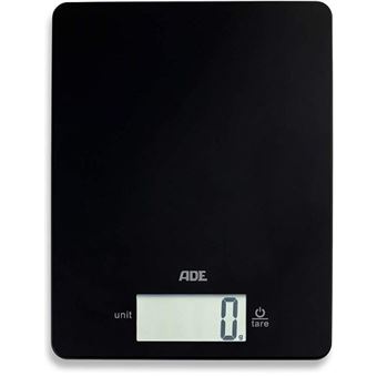 Balança de cozinha ADE Leonie  eletrónica Preto Tampo de mesa Rectângulo - 1