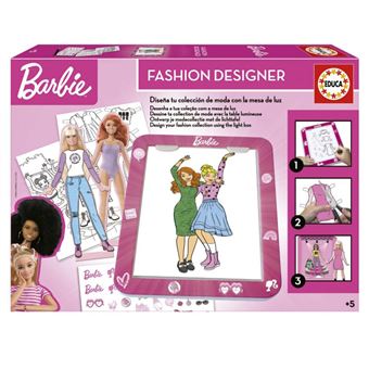 Mesa de Luz Barbie Fashion Designer Educa - 1
