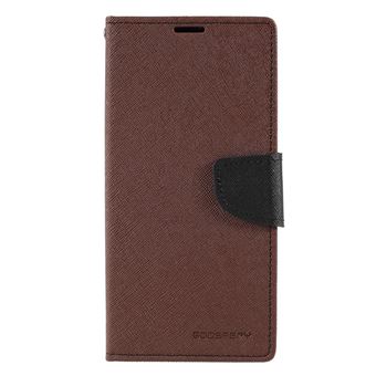 Capa PU marrom para Samsung Galaxy A50