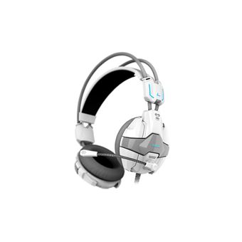 Auscultadores Gaming E-blue Cobra EHS902 | Branco - 1