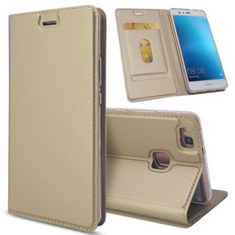 Capa Magunivers em PU A atração magnética flip com slot de cartão para Huawei P9 Lite - 1