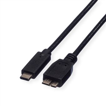 Cabo Usb ROLINE 11.02.9005 | Preto - 1
