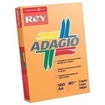 Rey Adagio A4 80 g/m² Apple Green 500 sheets papel para impressão Verde - 1