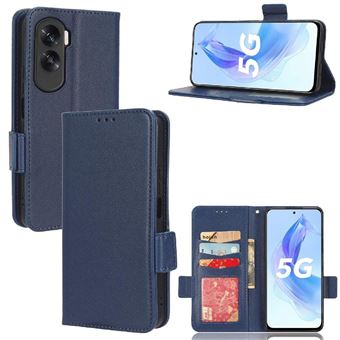 Capa FOXDOCK para Honor 90 Lite | Prova de Choque | Magnética| TPU | Suporte para Cartão | Azul - 1