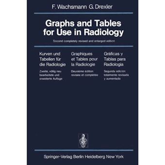 GRAPHS AND TABLES FOR USE IN RADIOLOGY - Hardback - 1976 - 1