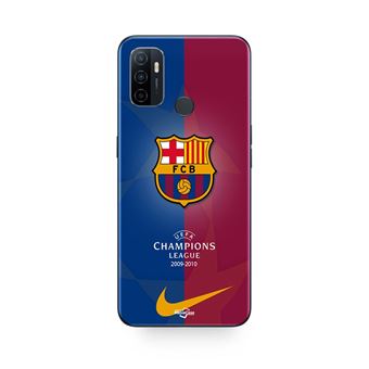 Capa Maniacase para Oppo A32 | barcelona fc real madrid champions league - 1