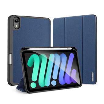 Capa Livro Dux Ducis com Suporte Suporte e Função Smart Sleep para Ipad Mini 2021 - Azul - 1