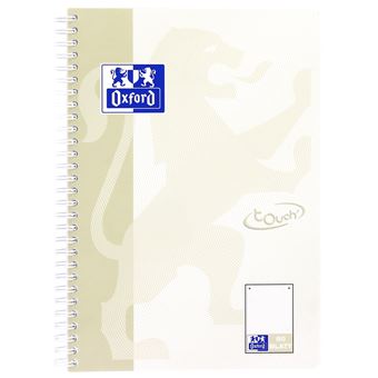 Caderno e bloco de notas Oxford TOUCH | Bege - 1