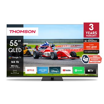 Smart TV Thomson Q70 Series 55QG7C14 | QLED | 4K UHD | 55'' | 139,7 cm | F - 1