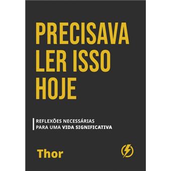 Precisava Ler Isso Hoje - 1