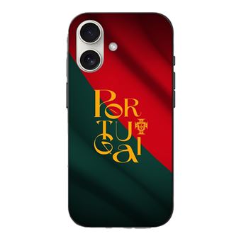 Capa Maniacase para Iphone 16 Plus bandeira de portugal - 1