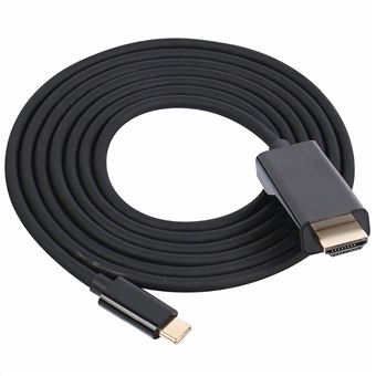 Cabo Multi4you USB-C Macho para HDMI Macho 4K Apple MacBook (2m) - Preto - 1