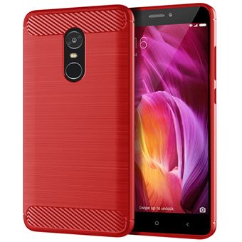 Capa Antichoque WISETONY para Redmi Note 4X Vermelho - 1