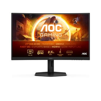 Monitor Gaming AOC C27G4ZXU | LED | FHD | 1 ms | 280 Hz | 27" | E - 1