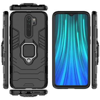 Capa Phonecare Military Defender Ring Anti-Impacto para Redmi Note 8 Pro - Preto - 1
