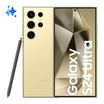 Smartphone Samsung Galaxy S24 Ultra | 12 GB | 256 GB | Dual SIM | Titanium yellow - 1