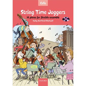 String Time Joggers Cello Book + CD - 14 Pieces for Flexible Ensemble - Sheet music - 2007 - 1