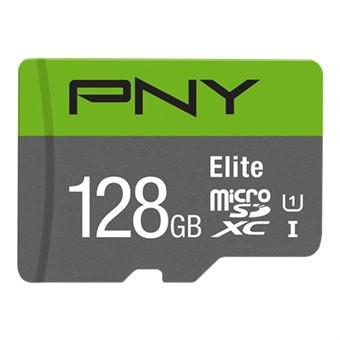 Cartão de Memória PNY Elite | Verde, Cinzento - 1