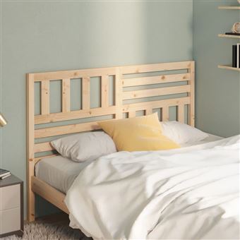 Cabeceira de cama vidaXL | 146x4x100 cm | pinho maciço - 1