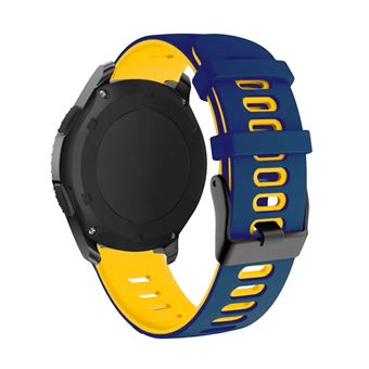 Bracelete Outdoor Antiimpacto para Xiaomi Mibro Lite | Azul e Amarelo - 1
