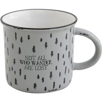 Caneca Natural Life | Not All Who Wander Are Lost - 1