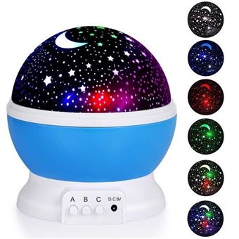 Luz de Presença com Estrelas KINGCENTON | Rotação de 360° | 4 LEDs | 8 Modos de Iluminação | 2 Modos - 1