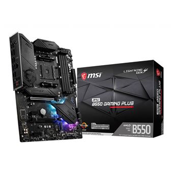 Motherboard MSI MPG B550 Gaming Plus Socket AM4 ATX AMD B550 - 1