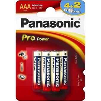 Panasonic Pro Power AAA 4+2 Single-use battery Alcalino - 1