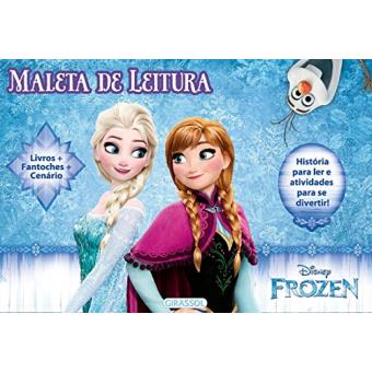 Coleção Disney Frozen - Caixa Maleta de Leitura