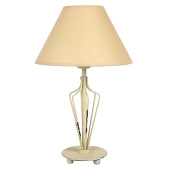 Candeeiro de Mesa Tosel CAP FERRAT 63838 Creme Escovado - 1