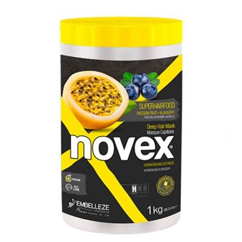 Máscara para Cabelo Novex SuperHairFood Maracujá  Mirtilo | 1Kg - 1