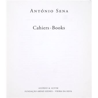 António sena - cahiers books. - 1