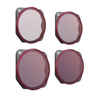 Filtro de Câmera PGYTECH ND-PL Set | Cinzento, Rosa - 1