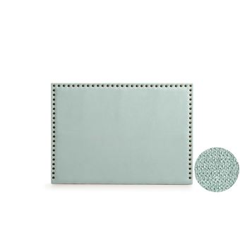 Cabeceira Estofada Moonia Modena Duo Aqualine | 130 X 120 X 8 cm | Verde Água - 1