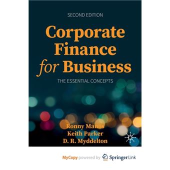 Corporate Finance For Business - 1