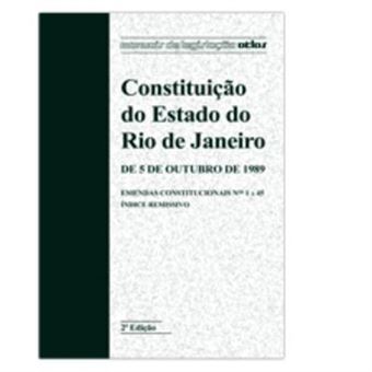 Constituição Do Estado Do Rio De Janeiro - 1